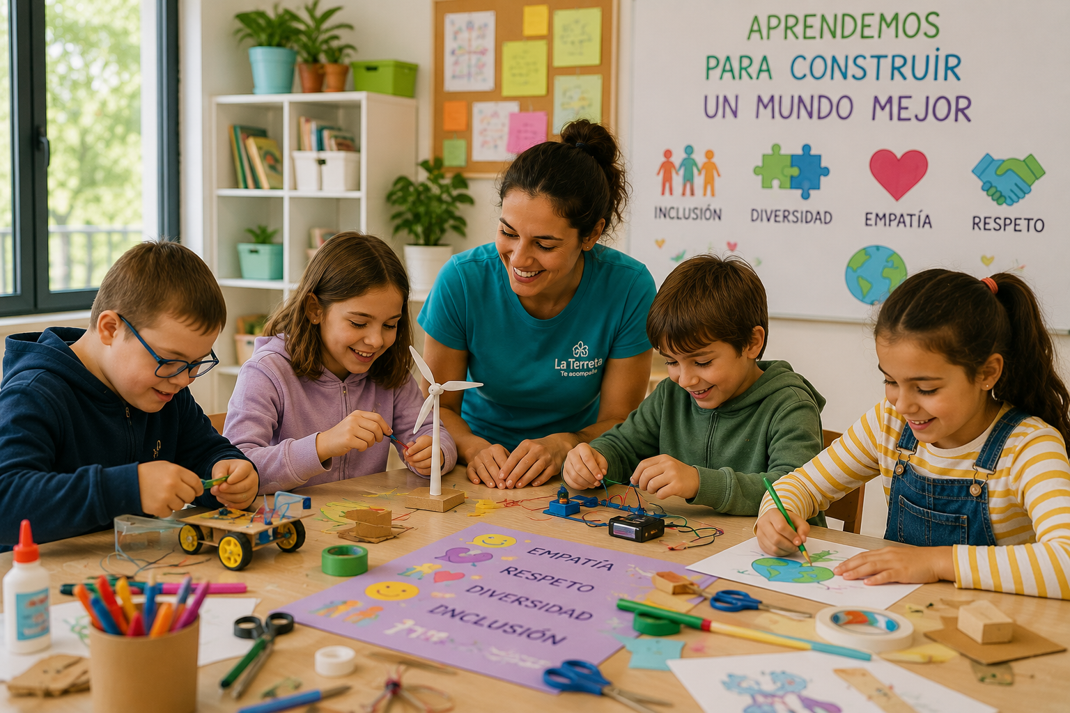 Actividad de talleres inclusivos